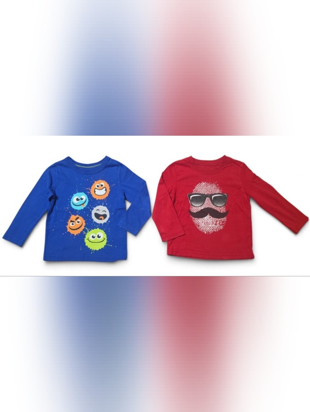 Bundle Lot Toddler Boys Long Sleeve Shirts Size 3T - Picture 5 of 5